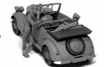 โมเดลฟิกเกอร์ Master Box 1/35 MB3570 Fräulein, what are you doing today? German military men, WW II era - Image 3