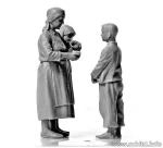 โมเดลฟิกเกอร์ Master Box 1/35 MB3588 EASTERN REGION PEASANTS,WW II ERA - Image 5