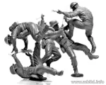 Master Box 1/35 Hand-to-Hand Fight, British and German Infantry (MB3592) - Image 5