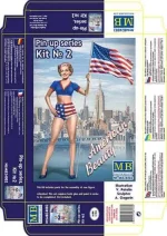 Master Box 1/24 Pin-up Series, Kit No. 2. Betty (MB24002) - Image 2