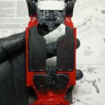 ต่อช่วงล่างของโมเดลรถ Tamiya 1/24 Toyota GR86 บริการรับประกอบโมเดลรถยนต์ด้วยโมเดลเลอร์มืออาชีพ