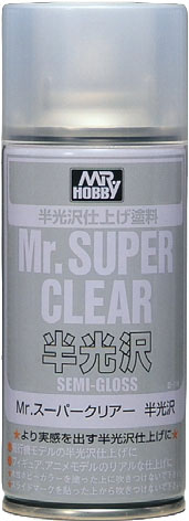น้ำยาเคลือบเงากึ่งเงา MR.SUPER CLEAR 170ml - B-516