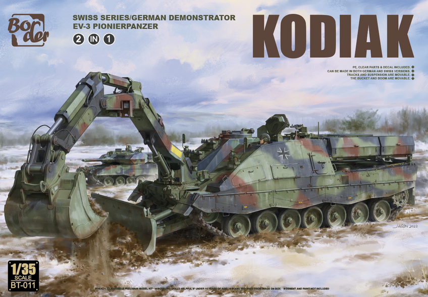 Border Model 1/35 AEV-3 Pionierpanzer (BT-011) - BT-011