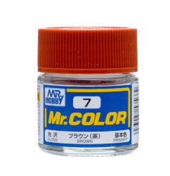 สีแลคเกอร์ Mr.Color C-7 สีน้ำตาล - C-7