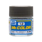 สีแลคเกอร์ Mr.Color C-12 OLIVE DRAB 1 - C-12