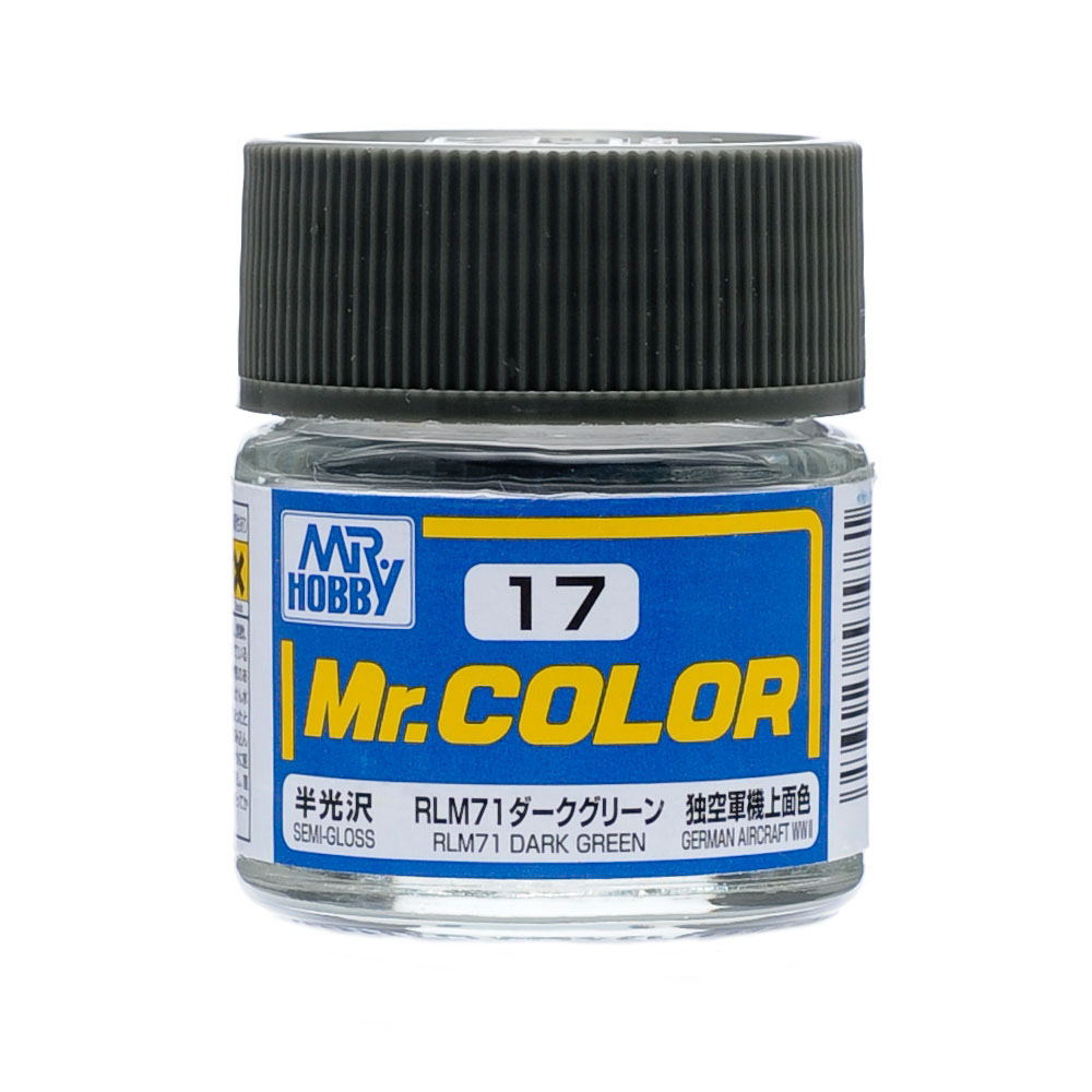 C-017 สีแลคเกอร์ Mr.Color C-17 DARK GREEN - C-17