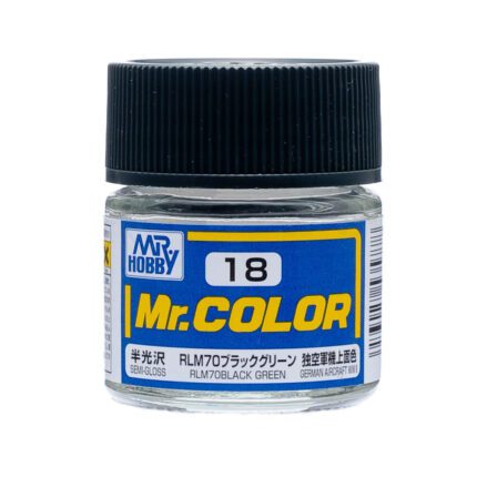 สีดำเขียว C-18 - C-18