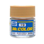 สีแลคเกอร์ Mr.Color C-19 สีน้ำตาลทราย - C-19