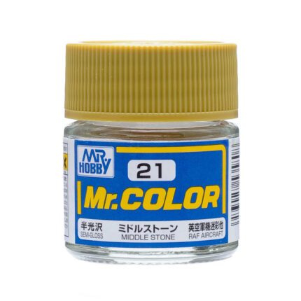สีแลคเกอร์ Mr.Color C-21 MMIDDLE STONE 10ml - C-21