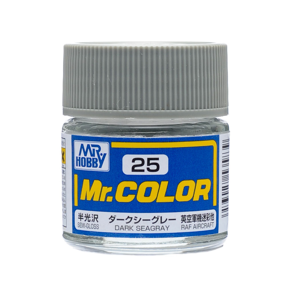สีแลคเกอร์ Mr.Color C-25 DARK SEAGRAY - C-25