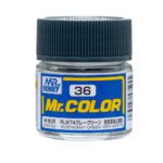 สีแลคเกอร์ Mr.Color C-36 GRAY GREEN - C-36