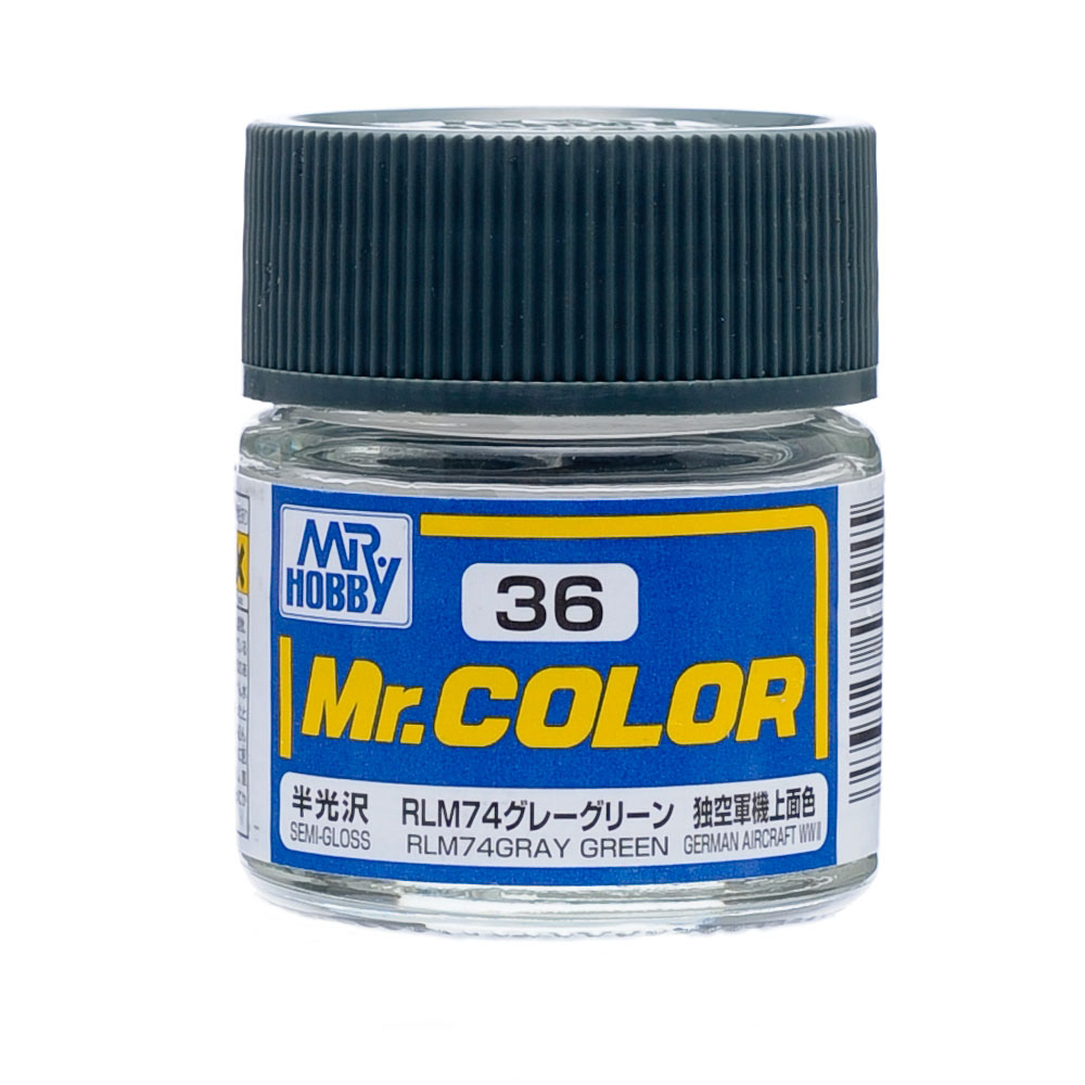 C-036 สีแลคเกอร์ Mr.Color C-36 GRAY GREEN - C-36