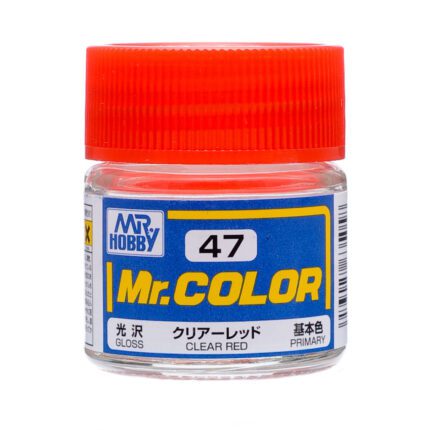 สีแลคเกอร์ใสสีแดง C-47 - C-47