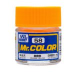 สีแลคเกอร์ Mr.Color C-58 ORANGE YELLOW - C-58