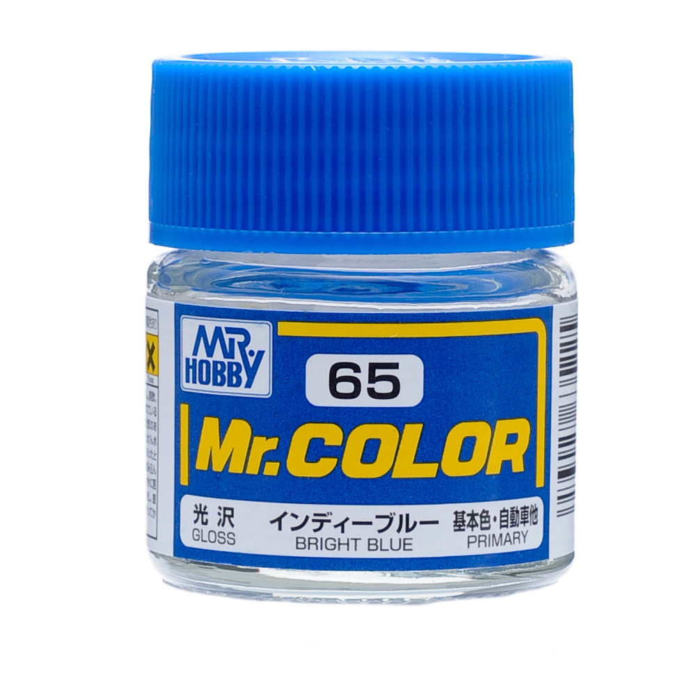 C-065 สีแลคเกอร์ Mr.Color C-65 BRIGHT BLUE 10ml - C-65