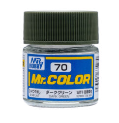 สีแลคเกอร์ Mr.Color C-70 DARK GREEN - C-70
