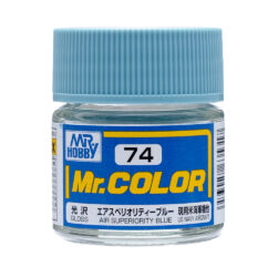 สีแลคเกอร์ Mr.Color C-74 AIR SUPERIORITY BLUE 10ml - C-74