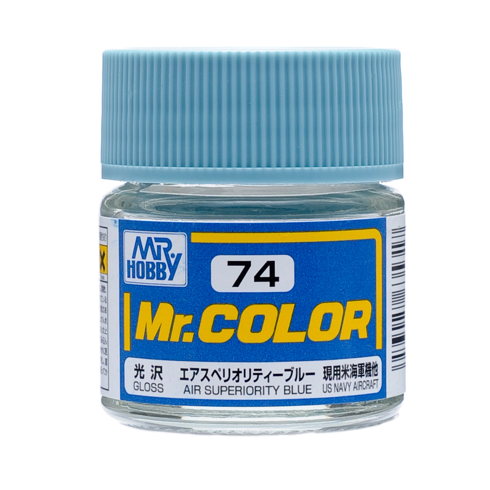สีแลคเกอร์ Mr.Color C-74 AIR SUPERIORITY BLUE 10ml - C-74