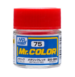 สีแลคเกอร์เมทัลลิคแดง C-75 - C-75