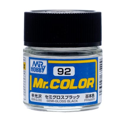 สีดำเงาครึ่งหนึ่ง C-92 - C-92