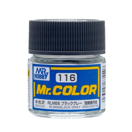 สีแลคเกอร์ RLM66 BLACK GRAY - C-116