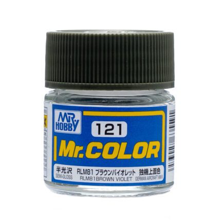 สีแลคเกอร์ RLM81 น้ำตาลม่วง - C-121