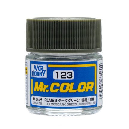 สีแลคเกอร์ RLM83 DARK GREEN - C-123