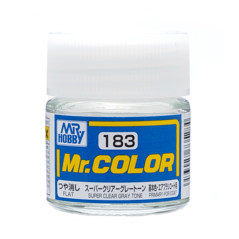 C-183 สีแลคเกอร์ Mr.Color C-183 SUPER CLEAR GRAY TONE(FLAT) - C-183