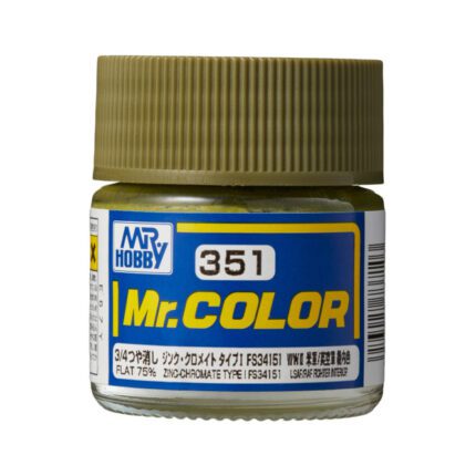 สีแลคเกอร์ Mr.Color C-351 (ZINC-CHROMATE TYPE FS34151) - C-351