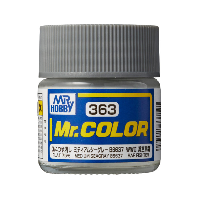 C-363 สีแลคเกอร์ Mr.Color C-363 MEDIUM SEAGRAY - C-363