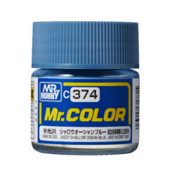 สีแลคเกอร์ Mr.Color C-374 JASDF SHALLOW OCEAN BLUE - C-374