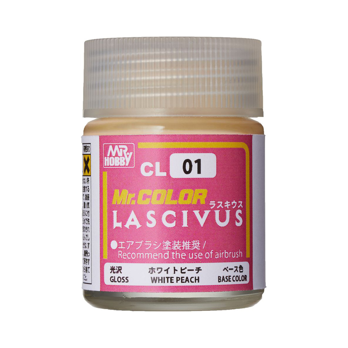 CL-01 สีแลคเกอร์ CL-01 ลาสซิฟัส ไวท์พีช 18ml - CL-01