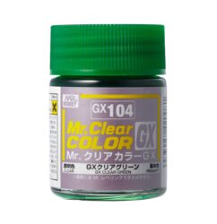 สีแลคเกอร์ใส GX-104 สีเขียว - GX-104