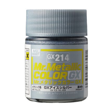 สีแลคเกอร์ GX-214 เมทัล ไอซ์ ซิลเวอร์ - GX-214