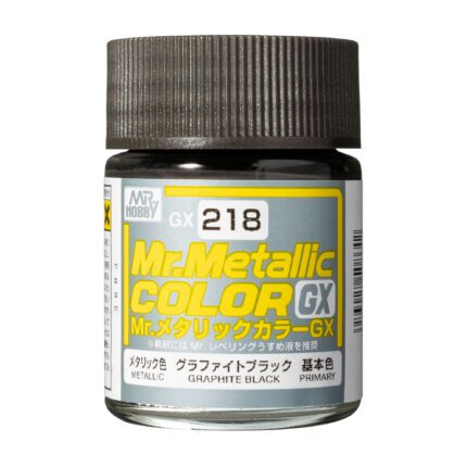 สีแลคเกอร์ GX-218 เมทัล กราฟไฟต์ แบล็ค - GX-218