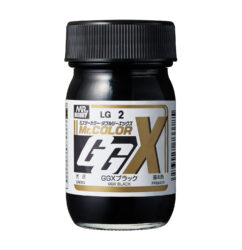 สีแลคเกอร์ Mr.Color GGX สีดำเงา LG-2 - LG-2
