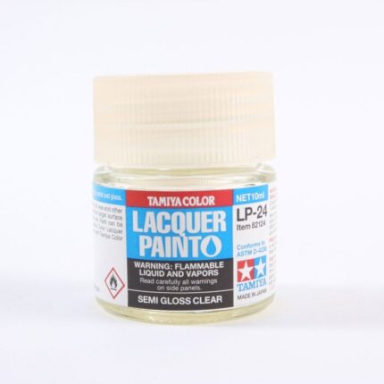 สีอะคริลิค Tamiya LP-24 SEMI GLOSS CLEAR - TA82124