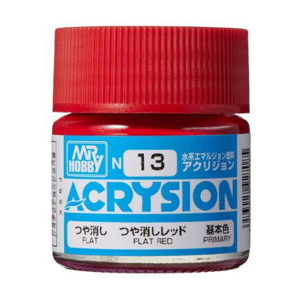 สีอะคริลิค N-13 แฟลตเรด - N-13