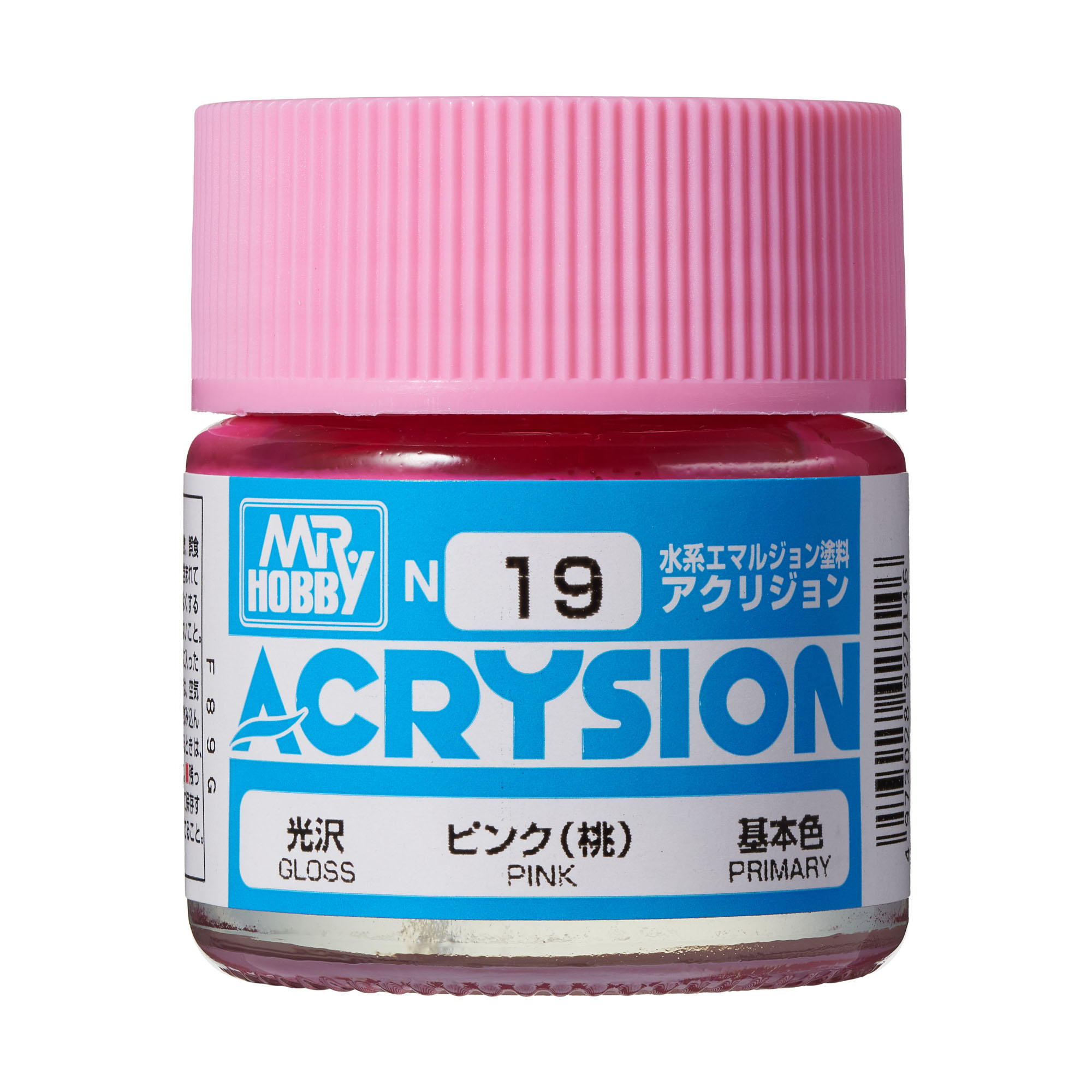 N-019 สีอะคริลิค MR.ACRYSION N-19 สีชมพู - N-19