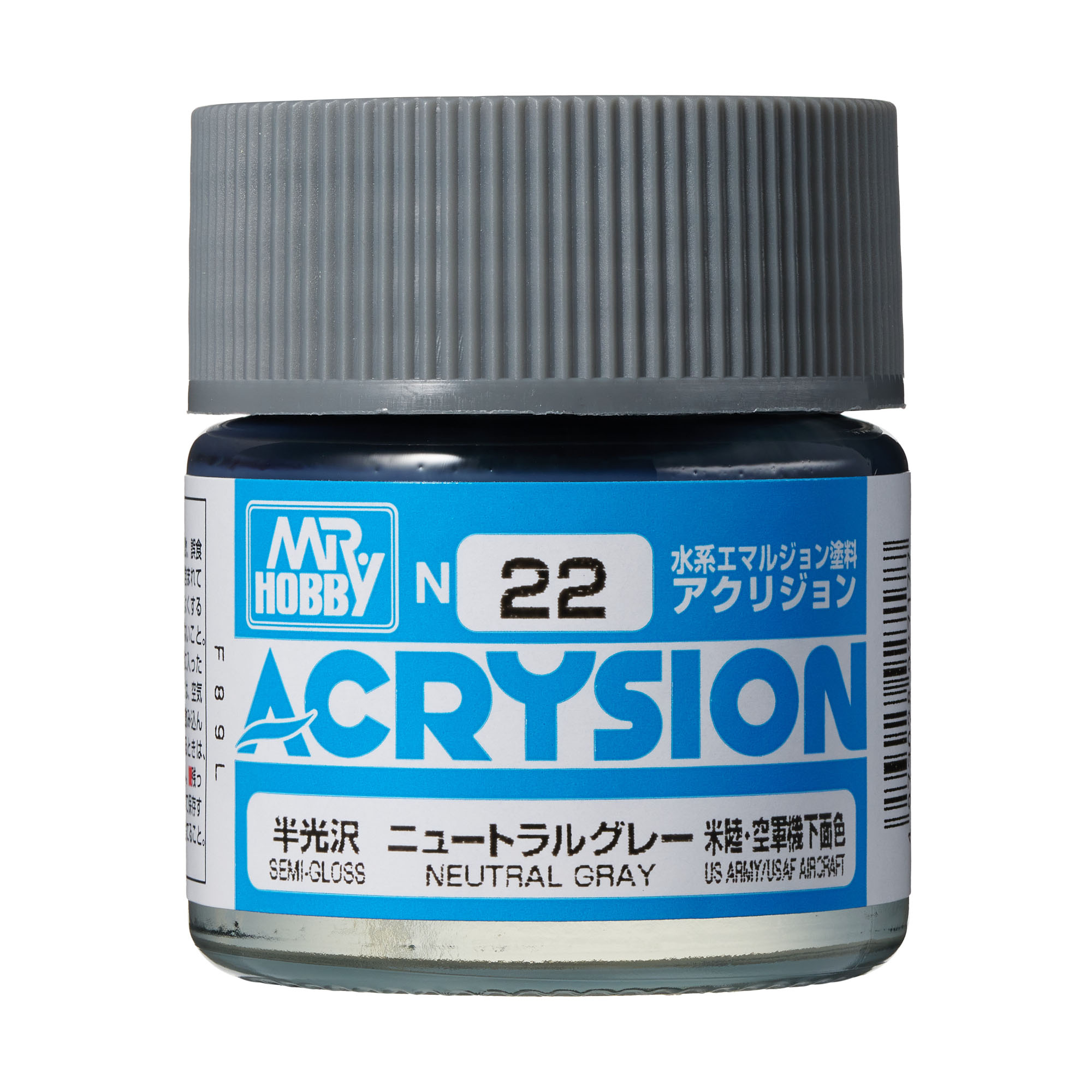 N-022 สีอะคริลิค N-22 เทาอ่อน - N-22
