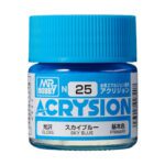 สีอะคริลิค N-25 สกายบลู - N-25
