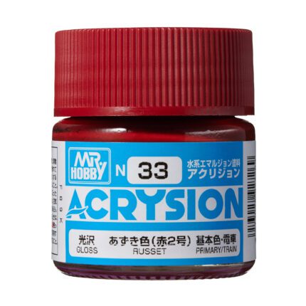 สีอะคริลิค N-33 รัสเซ็ต - N-33