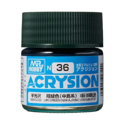 สีอะคริลิค N-36 IJN GREEN - N-36
