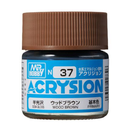 สีอะคริลิค N-37 น้ำตาลไม้ - N-37
