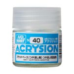 สีอะคริลิค MR.ACRYSION N-40 แฟลตเบส - N-40