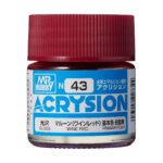 สีอะคริลิค N-43 ไวน์เรด - N-43
