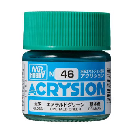 สีอะคริลิค N-46 สีเขียวมรกต - N-46
