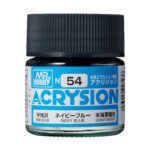 สีอะคริลิค N-54 น้ำเงินเข้ม Mr.Hobby - N-54