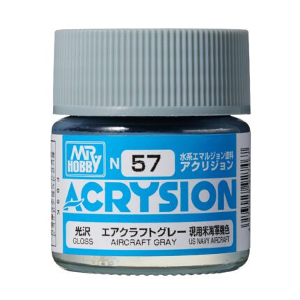สีอะคริลิค N-57 เทาเครื่องบิน - N-57