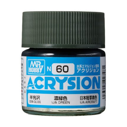 สีอะคริลิค MR.ACRYSION N-60 IJA GREEN - N-60